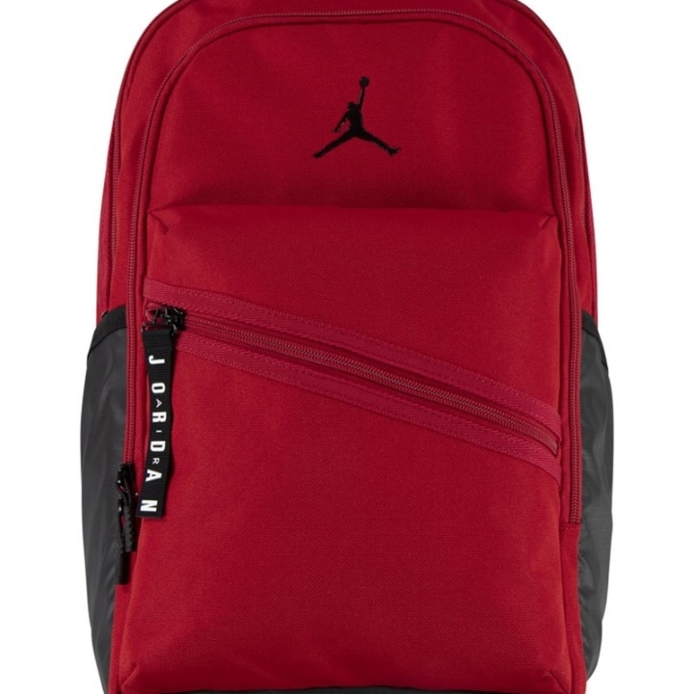 Jordan Backpack in Red and Black